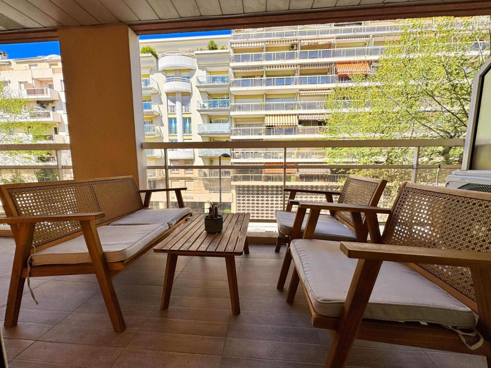 Villa D'Este - Apt 4 Prs - Clim - 300M Plage - Piscine-Parking En Option Juan-les-Pins Exteriér fotografie